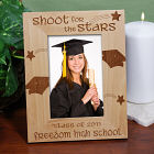 Shoot For The Stars Engraved Graduation Frame